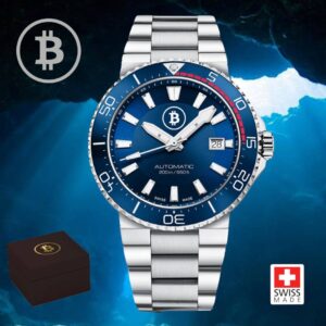 Automatic Bitcoin Watch Swissmade limited Special Edition